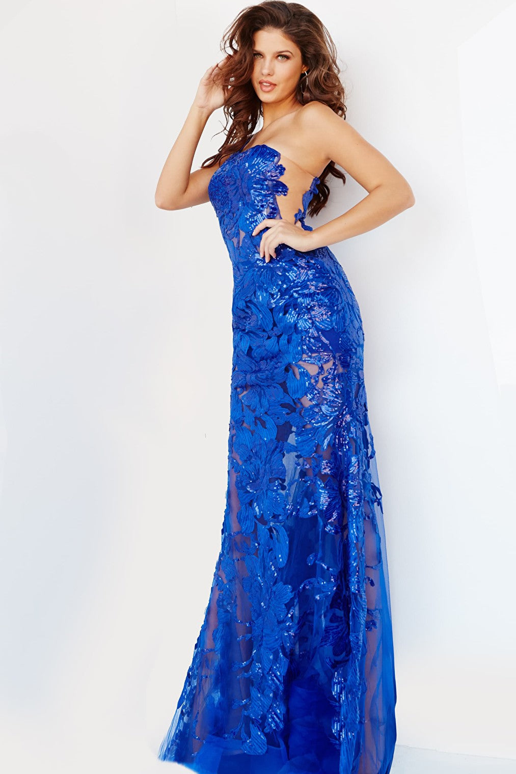 royal beaded dress 02895