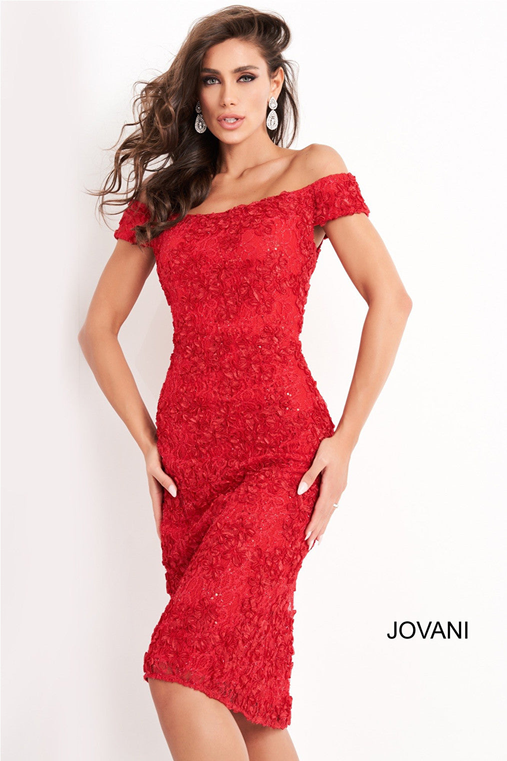 red short dress 04763