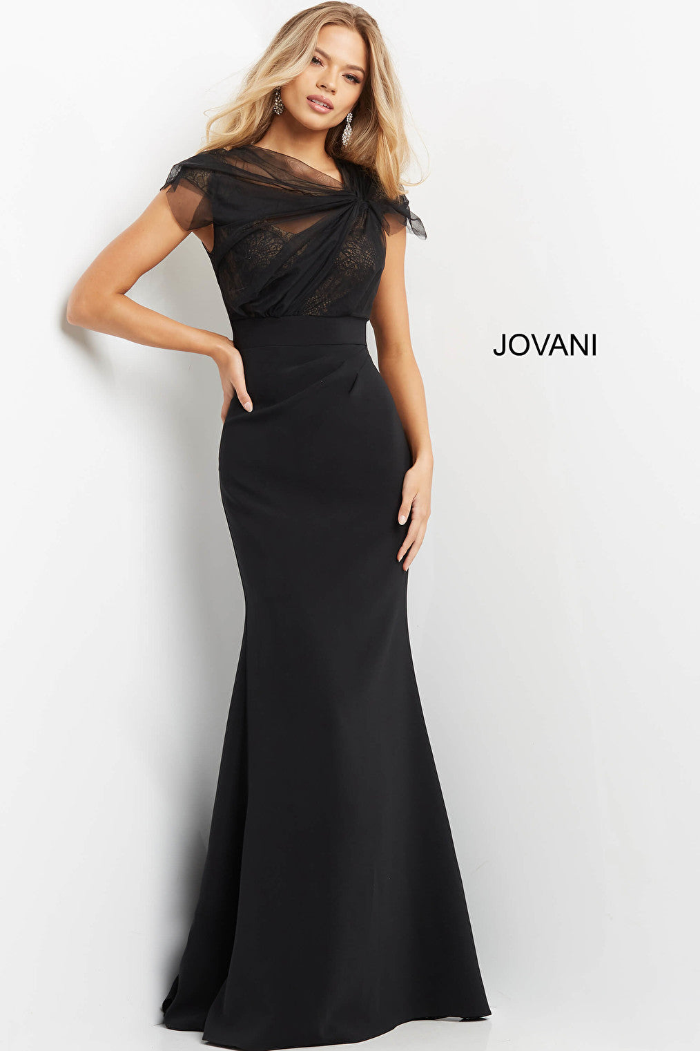 black evening dress 05675