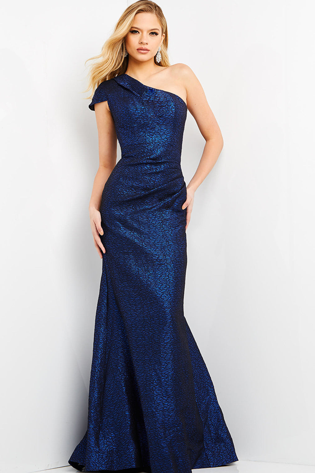 cobalt evening dress 06751