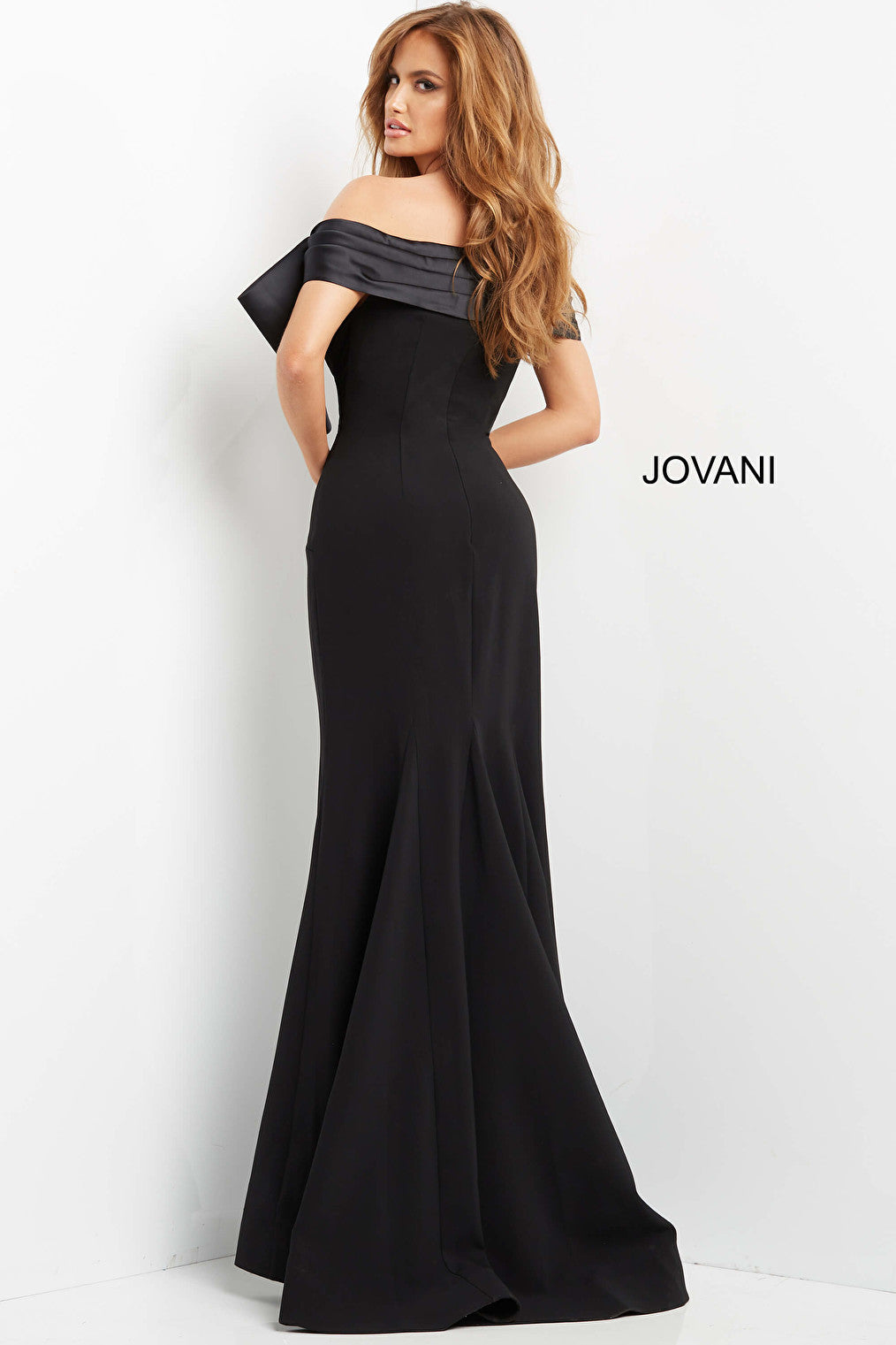 black fitted dress  07014