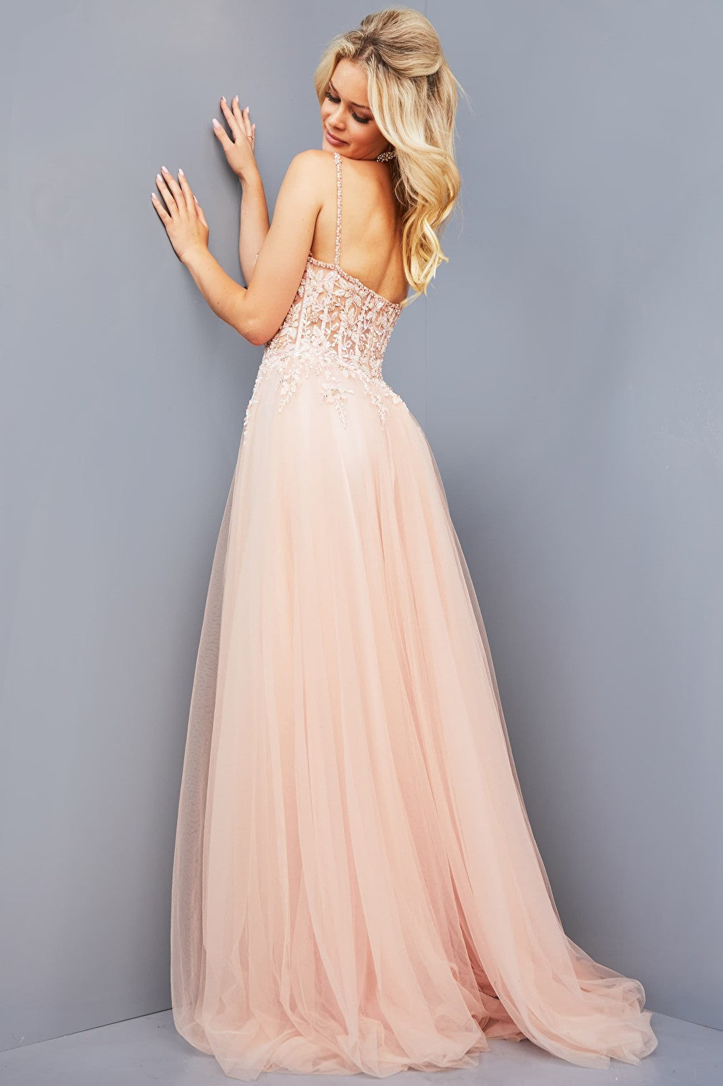 blush ballgown 07259