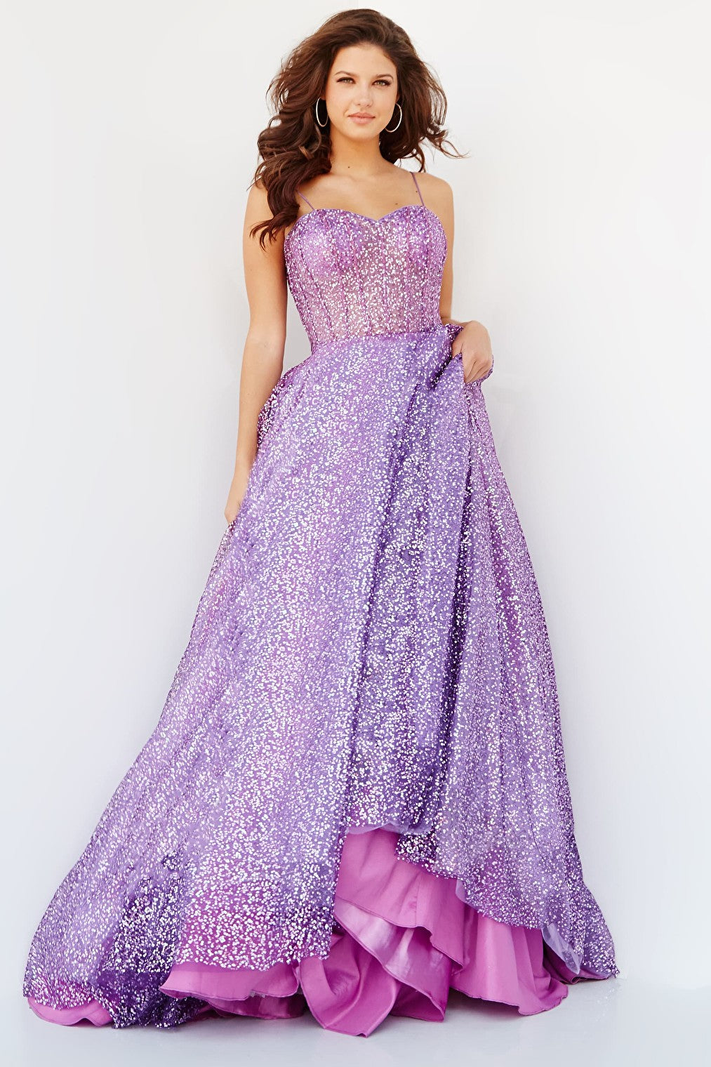 beaded ballgown 07423