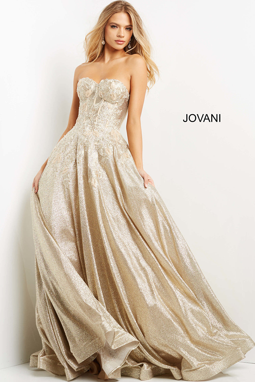 Long A line Jovani prom 07497