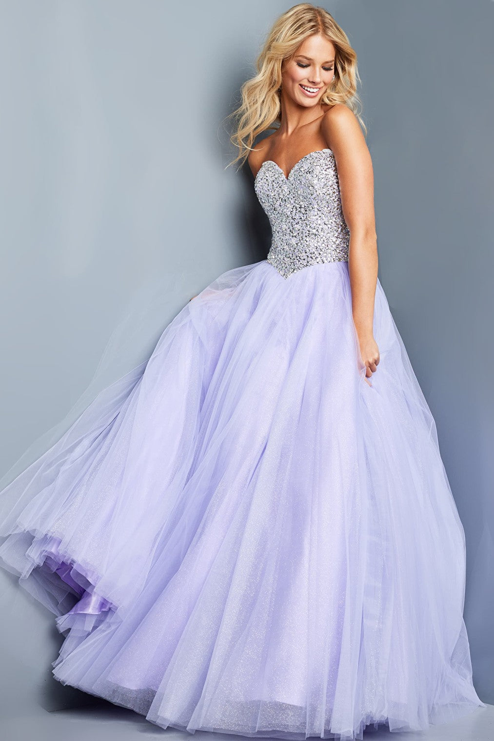 lavender beaded dress 07771