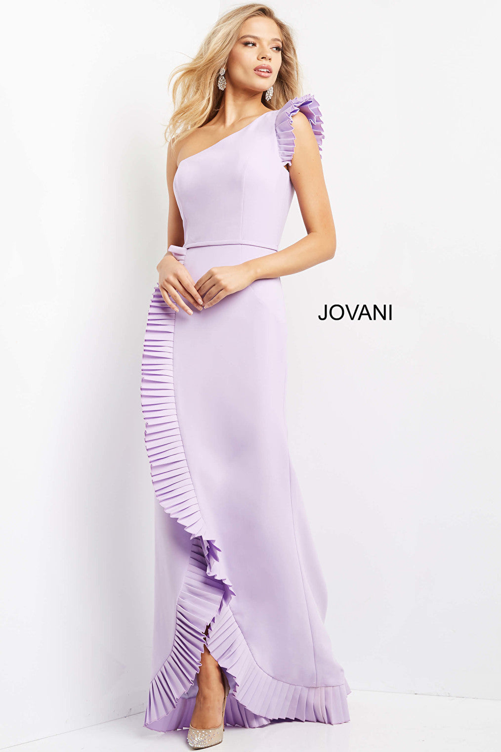 lilac evening dress 08527