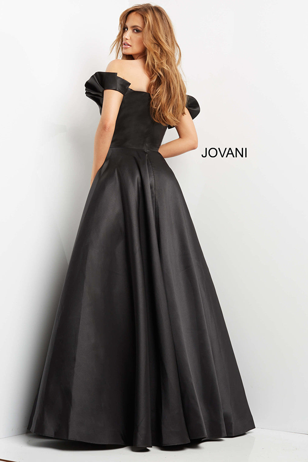 black evening dress 08579