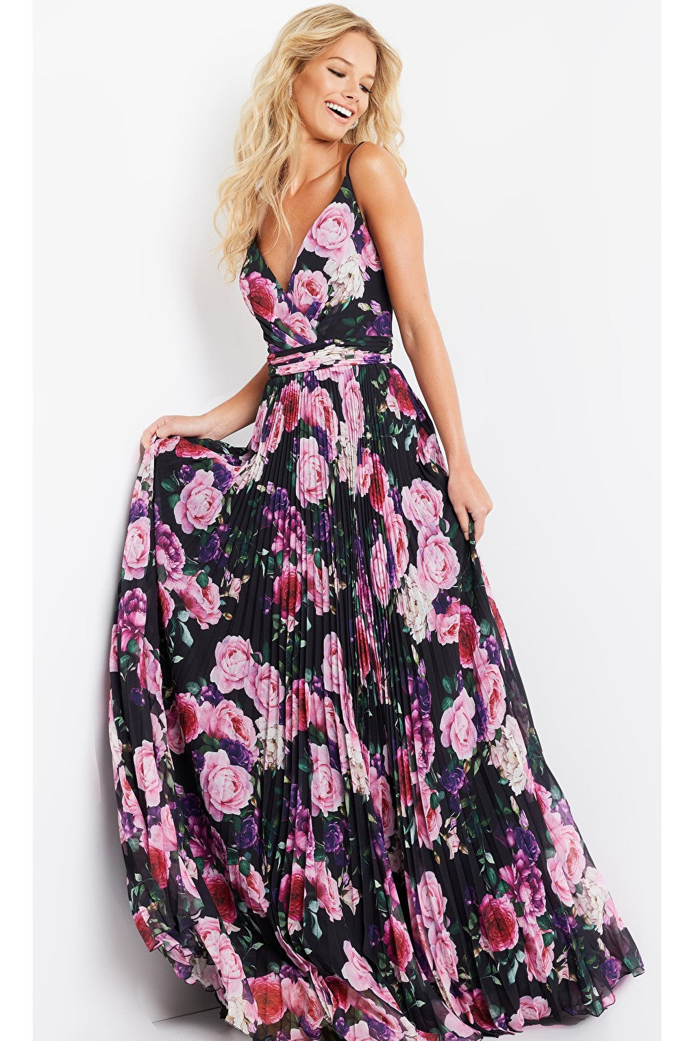 print prom dress 09002