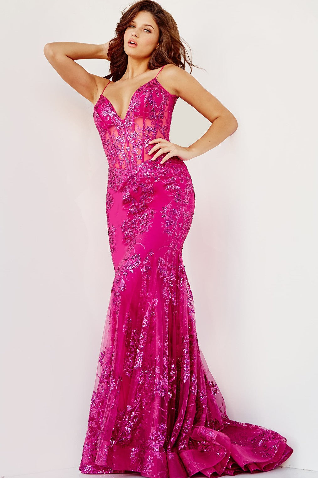 beaded prom dress 3675