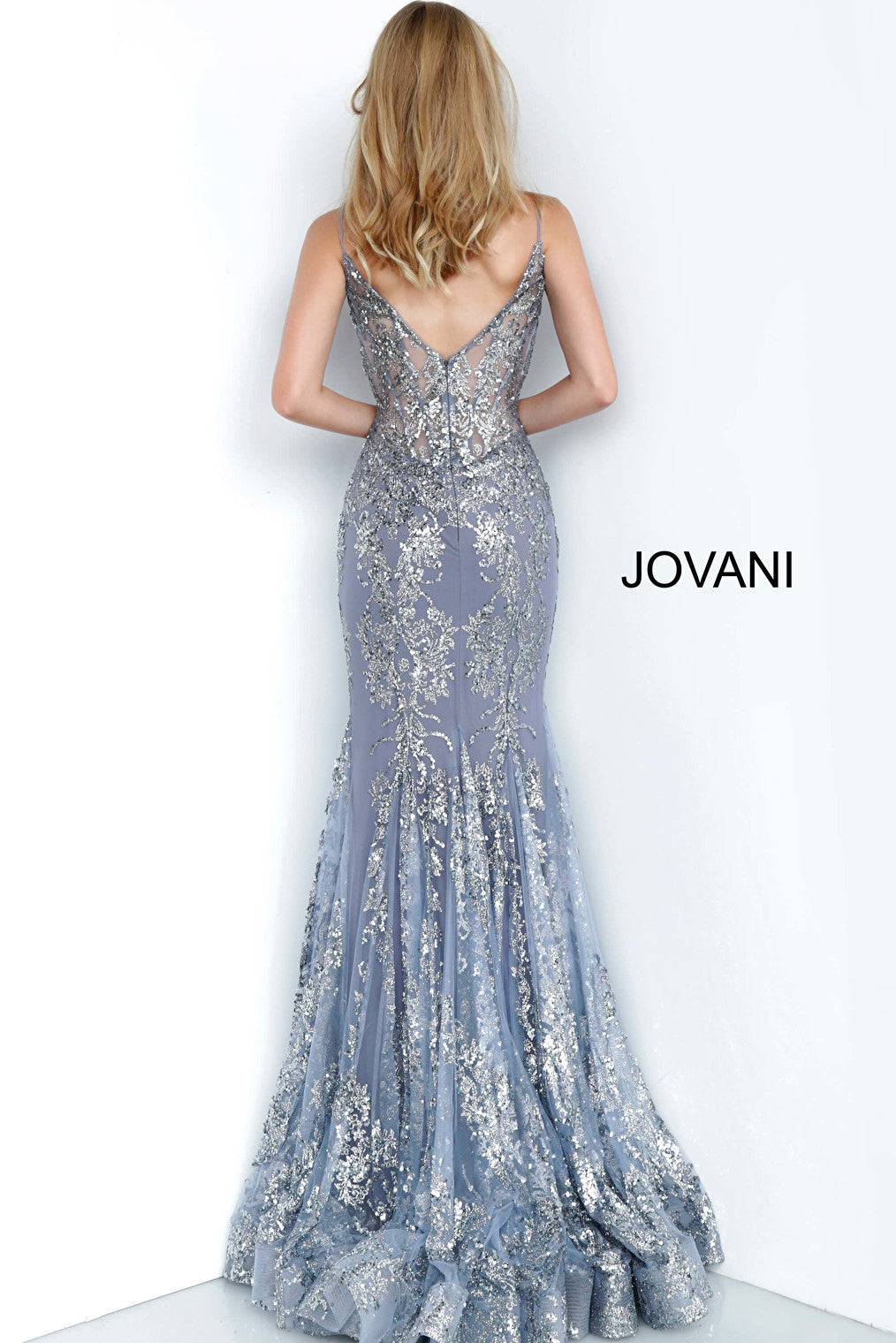 ink embellished Jovani 3675