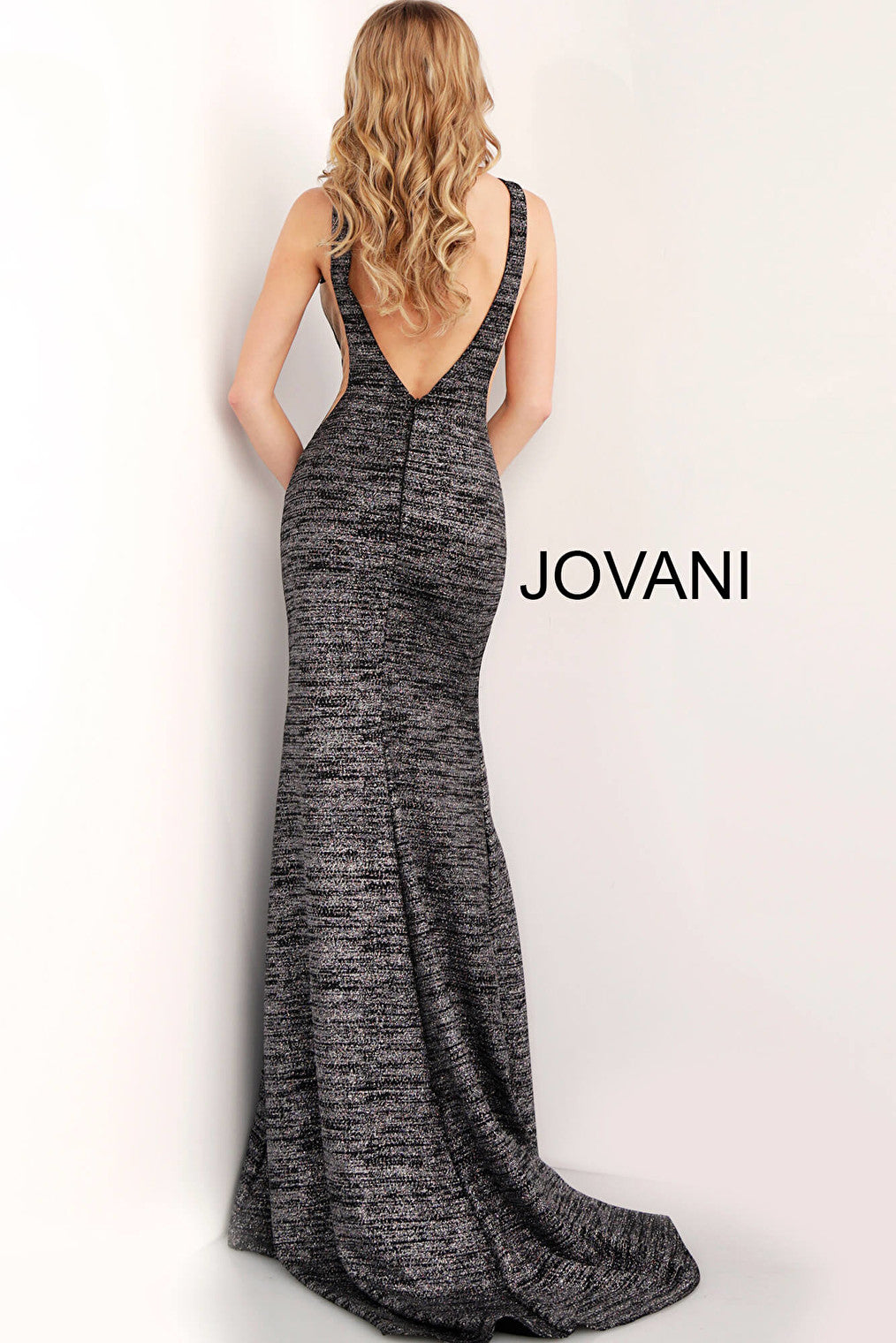 gunmetal jersey dress 45811