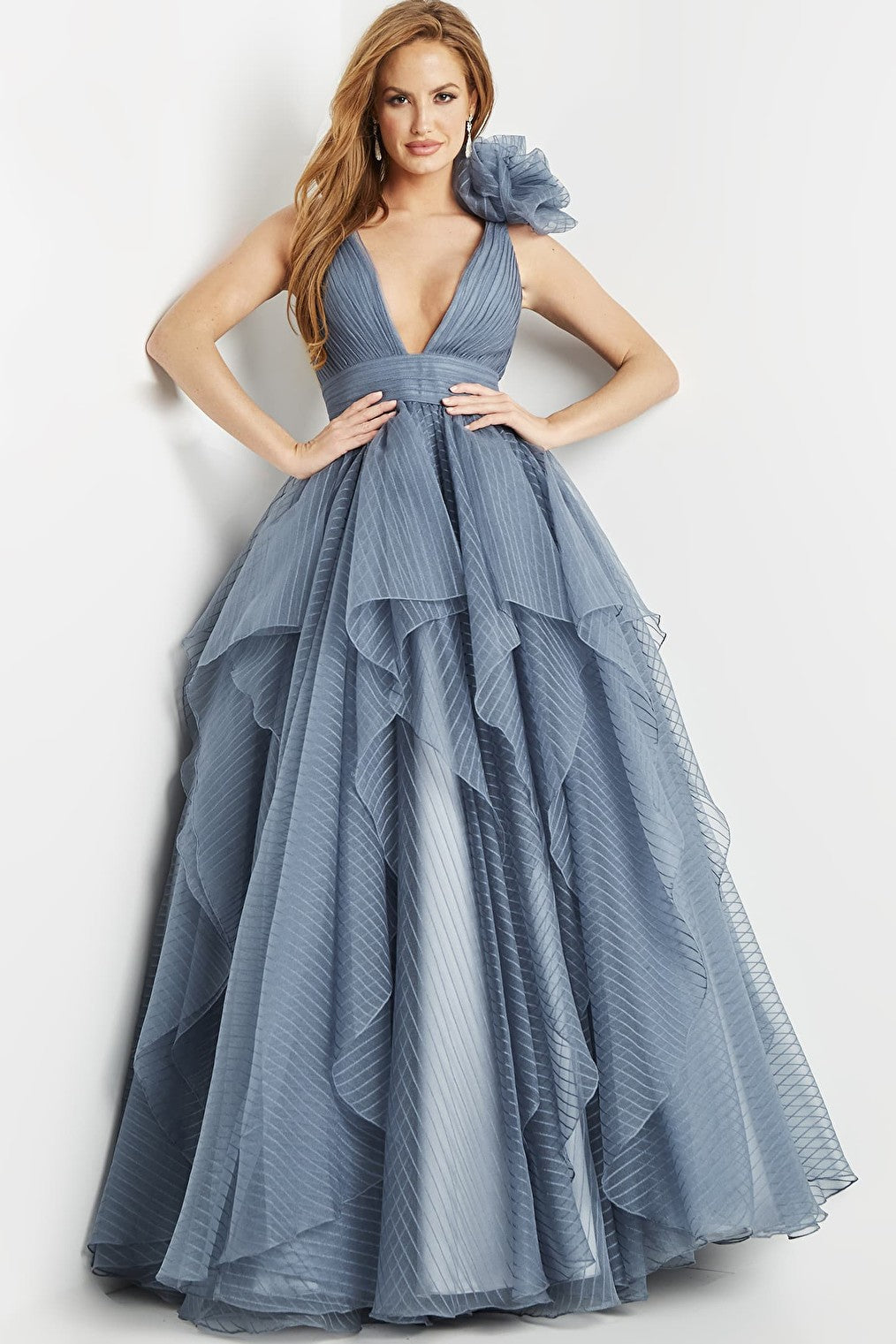 layered ballgown 55210