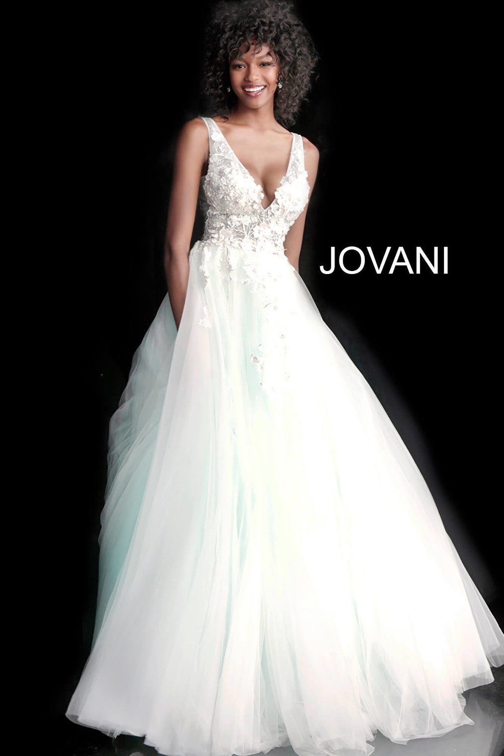 white ballgown 55634