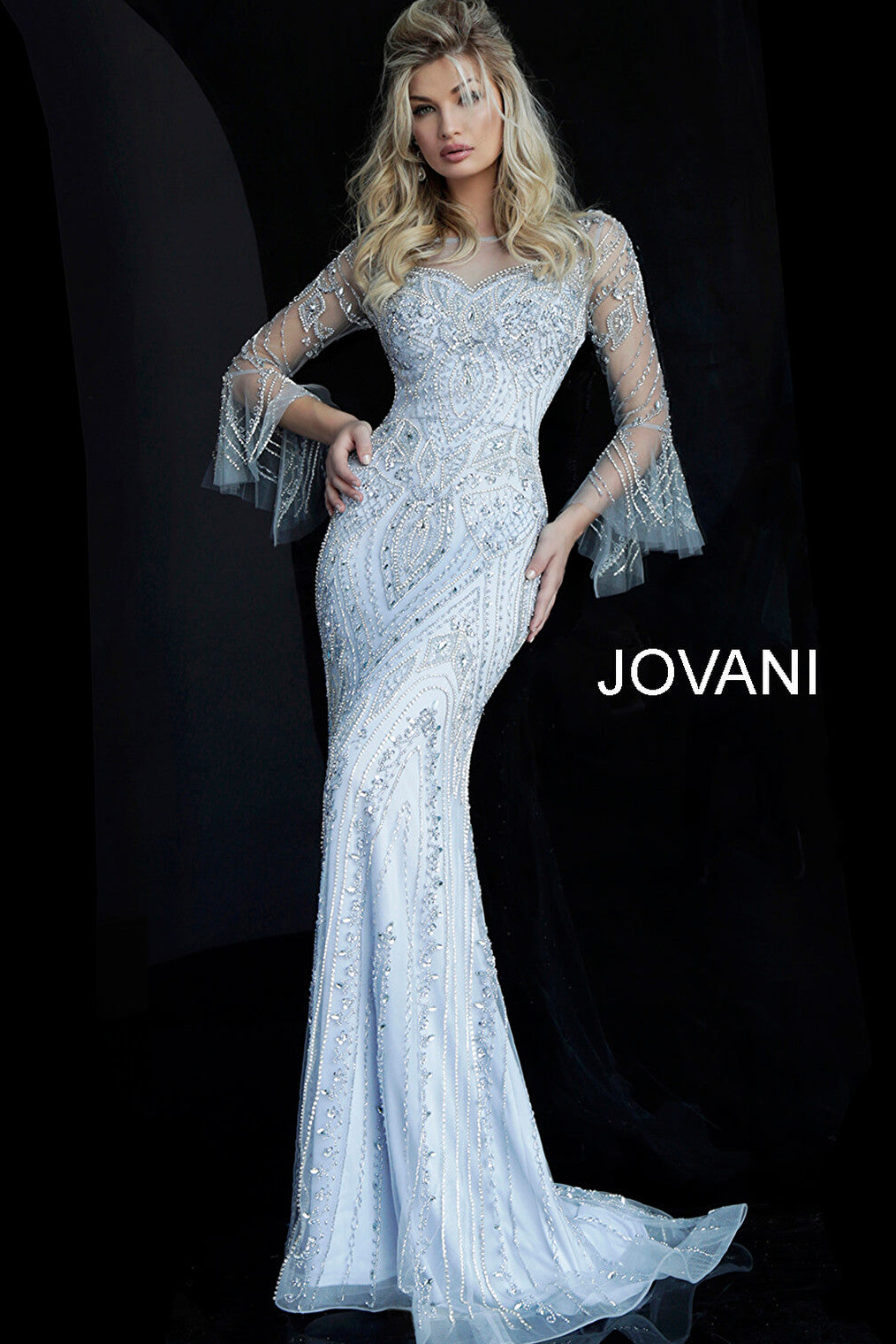 mermaid evening dress 60827