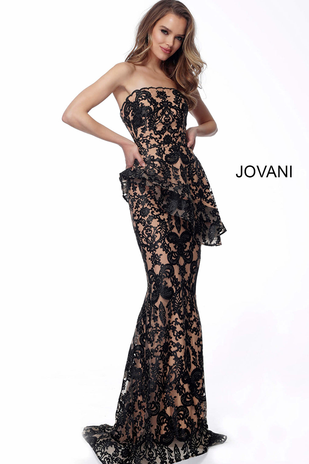 black lace dress 61524