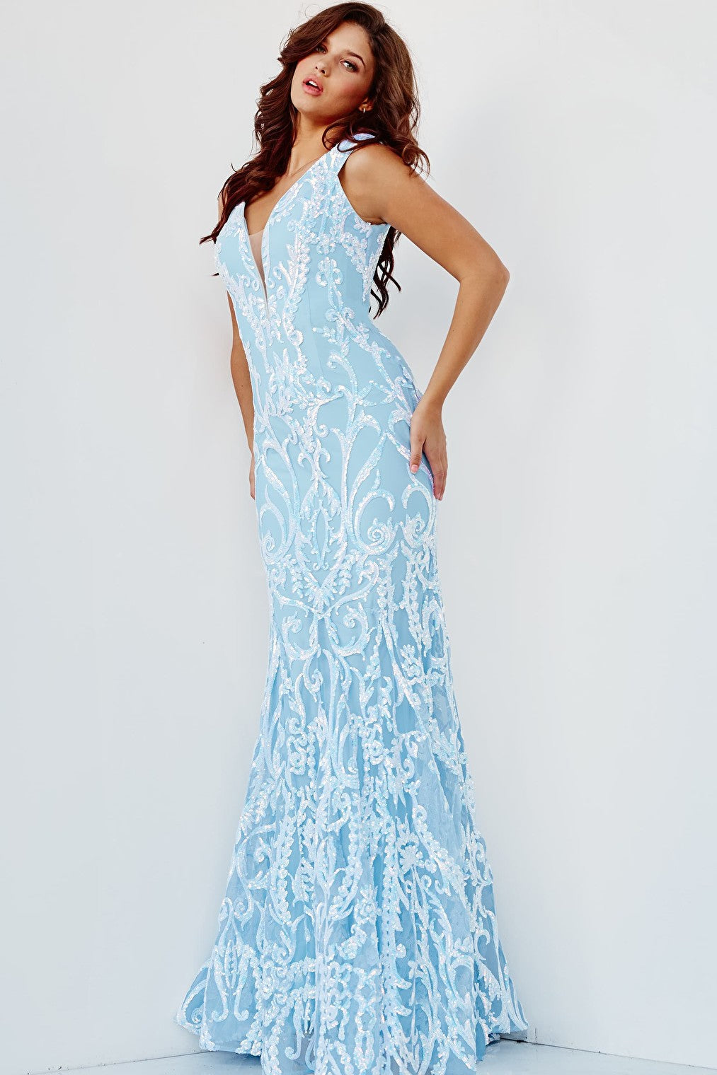 blue mermaid dress 63349