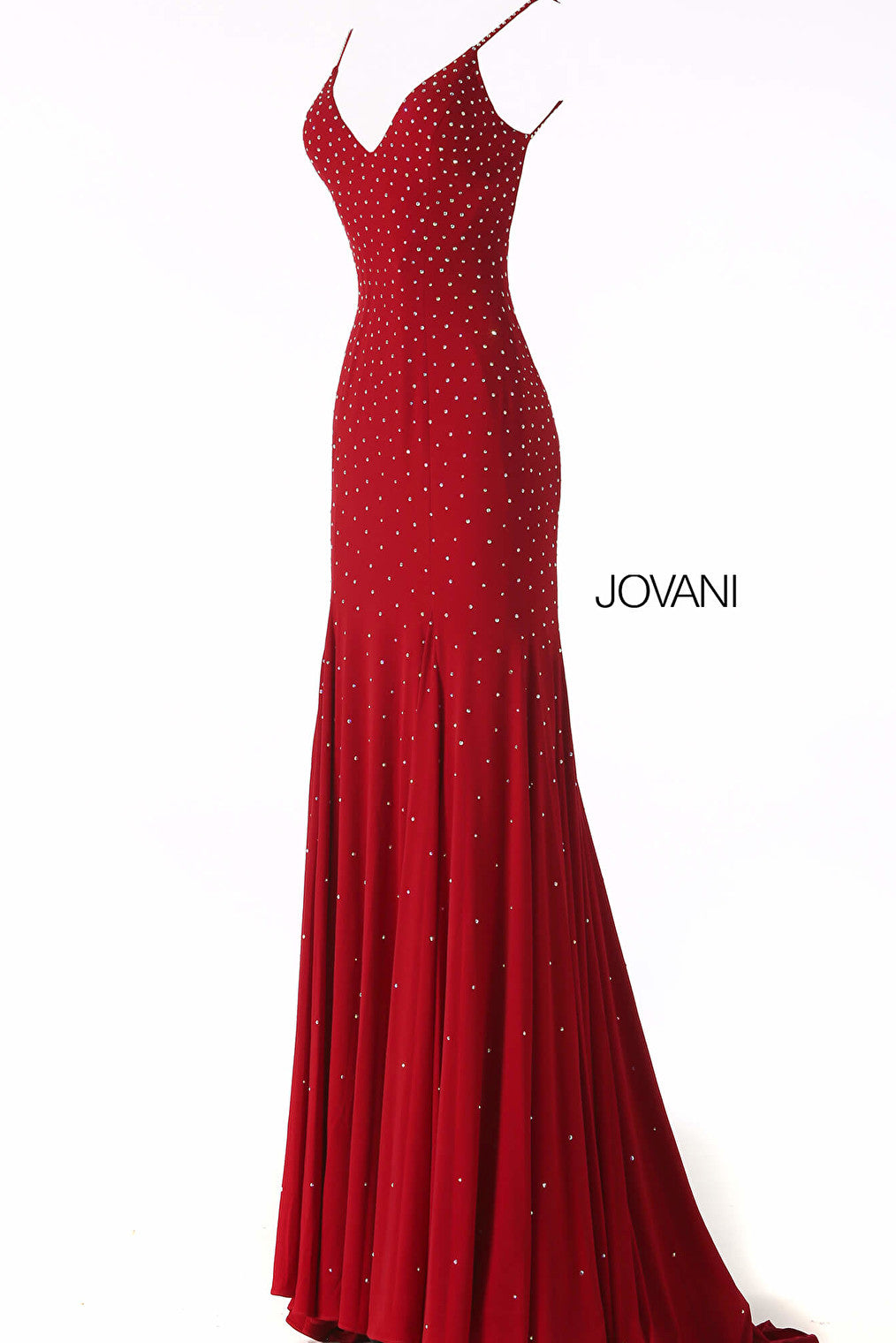 red jersey dress 63563